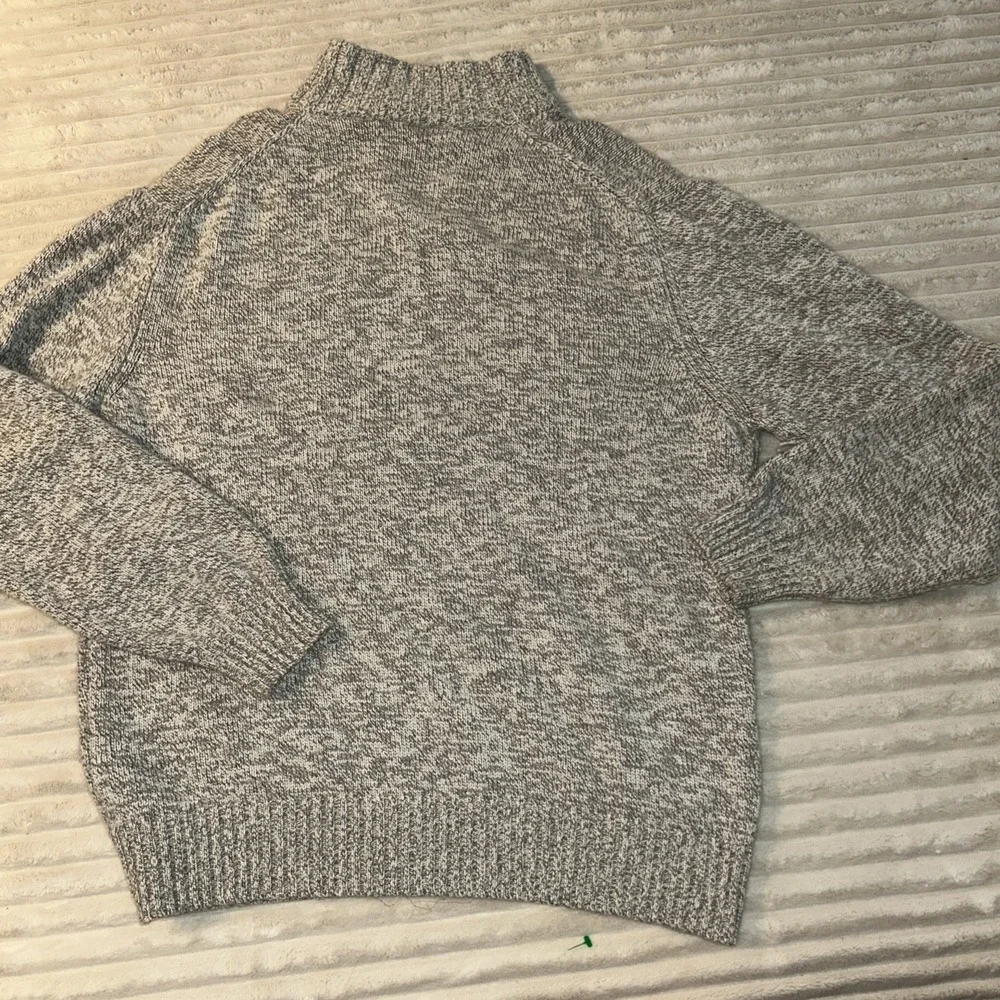 Giorgiolini Sweater Men L Wool  Cashmere Blend 1/4 Zip Made in Italy Pullover‎